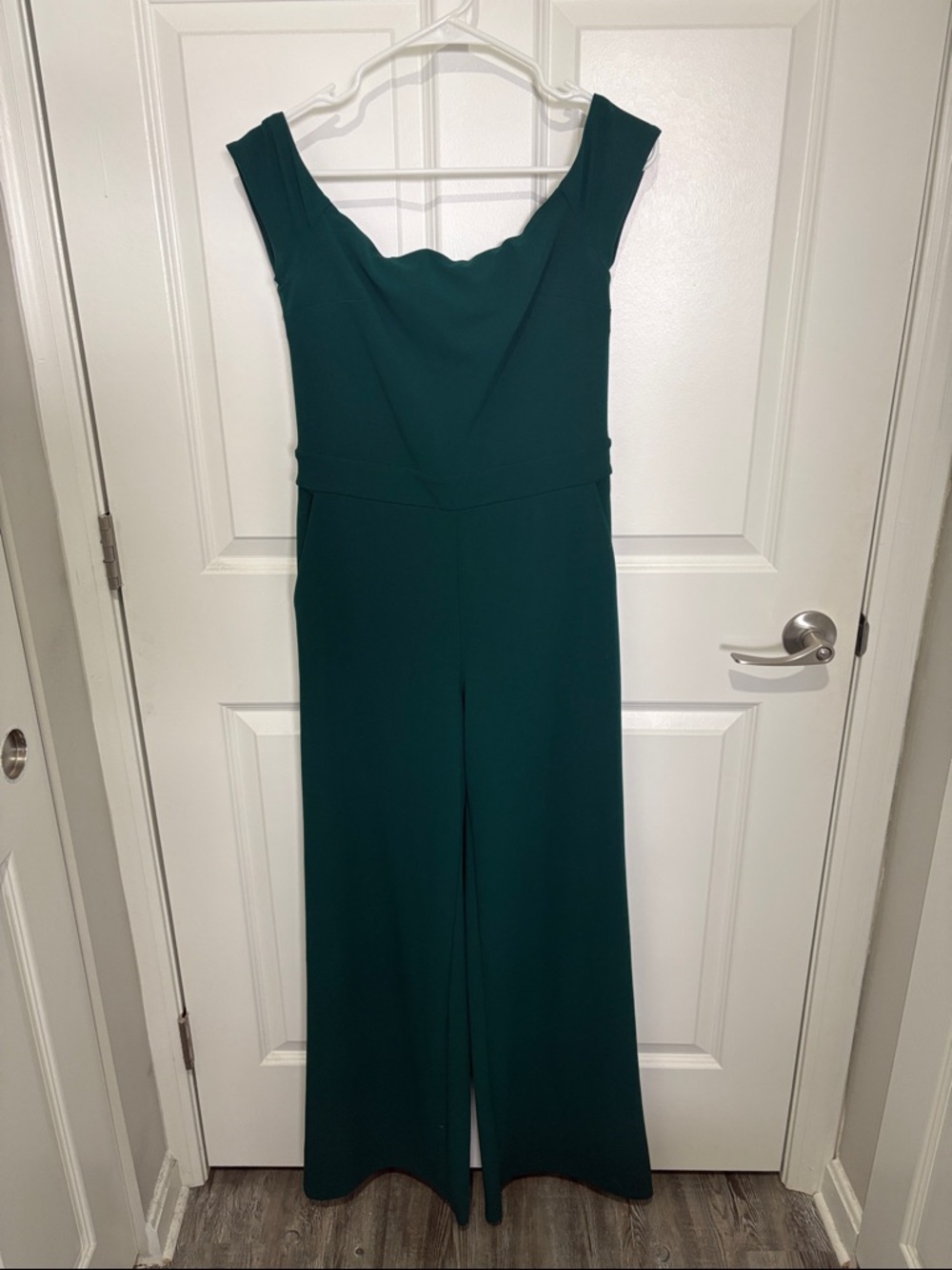 Express Teal Green Jumpsuit